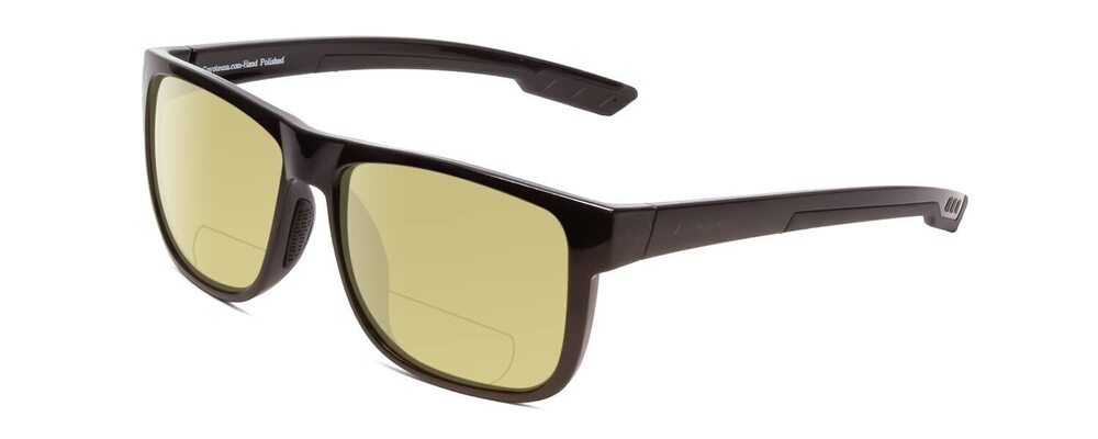 8092 Outlaw Designer Polarize Bi-Focal Sunglasses Gloss Black